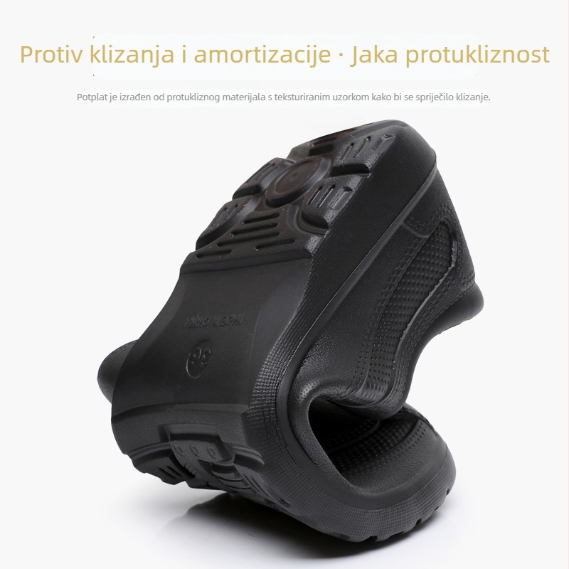 Muške EVA čizme za kišu za sve sezone, vodootporne, protuklizne, ultra lagane i izdržljive gumene cipele