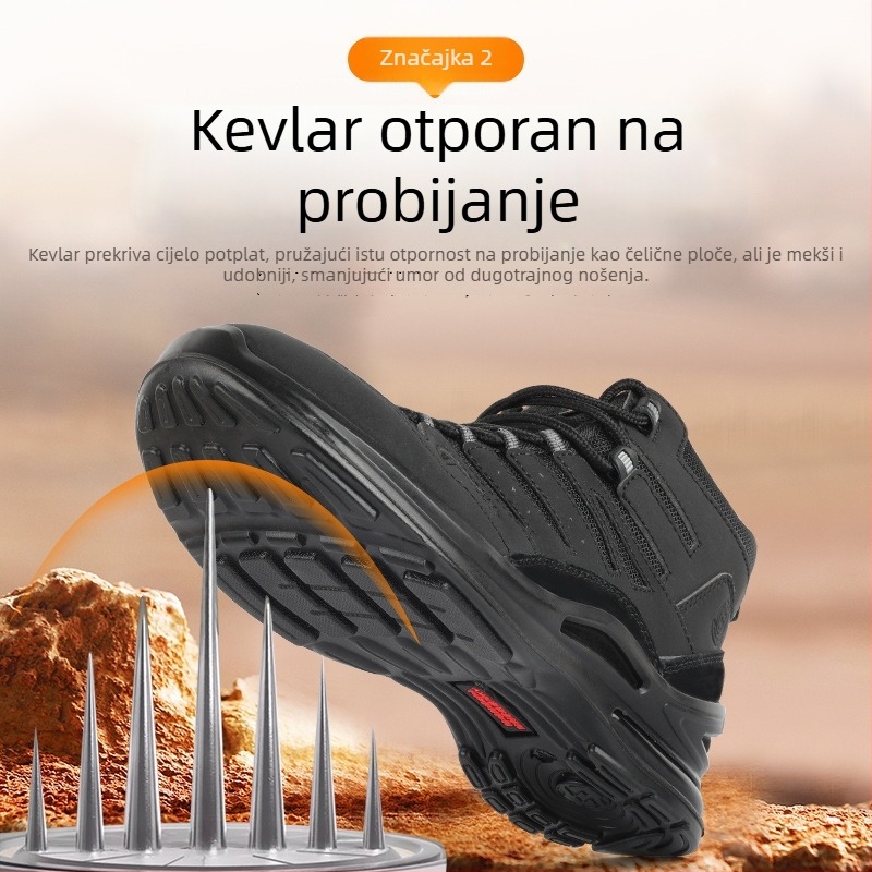 Visoke električarske izolacijske cipele, 10 kV, zaštita od udara i probijanja, otporne na habanje