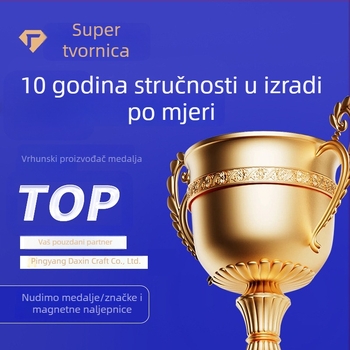 Prilagođene metalne medalje za maratonske sportske događaje, spomen pločice za školskih sportskih dana, nagradne značke