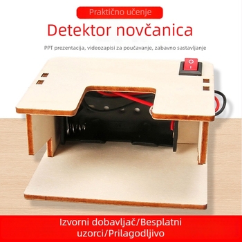 DIY model detektora banknota – edukativni znanstveni eksperimentni set za učenike