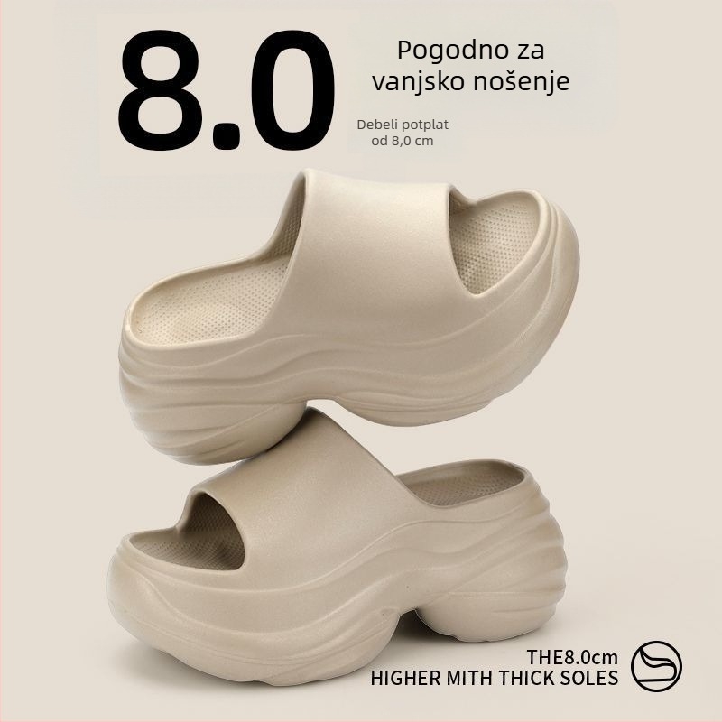 Ženske sandale s debelim potplatom EVA, prozračne, protuklizne, bez mirisa, izdržljive za ljeto
