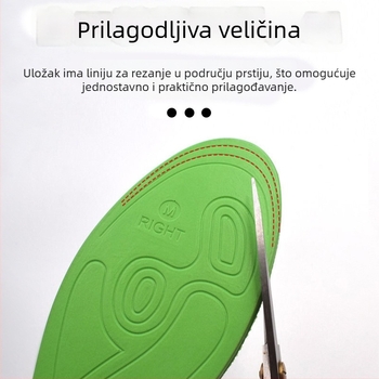 PU pjena u obliku O, prilagodljiva, potpora luka, za sportske i casual cipele