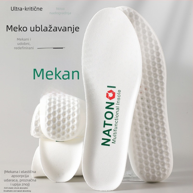 Unisex ulošci za sportske i casual cipile, prozračni, upijaju znoj, kontrola mirisa, mekani i šok-tlumači, za tenisice i opću obuću