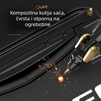 Kockasta kutija za ribolov, 29 L, ultralagana, višenamjenska, s naslonom za leđa i sjedištem — komplet, model 2025