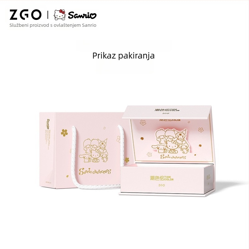 Zhenggang x Sanrio Kuromi sterling srebrna narukvica za žene, novi model 2024, elegantan poklon za rođendan
