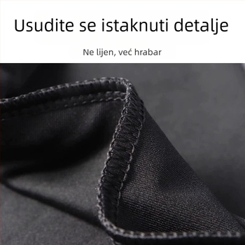 Unisex jakna za trčanje i trening s kapuljom, cjeloviti zatvarač i brzo sušeć materijal
