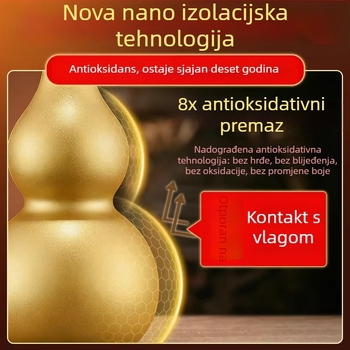 Mesing kalabasa ukrasna figura s otvorenim ustima, kineskog stila kućna dekoracija, simbol sreće i prosperiteta, pogodna za dar za useljenje i otvorenje trgovine