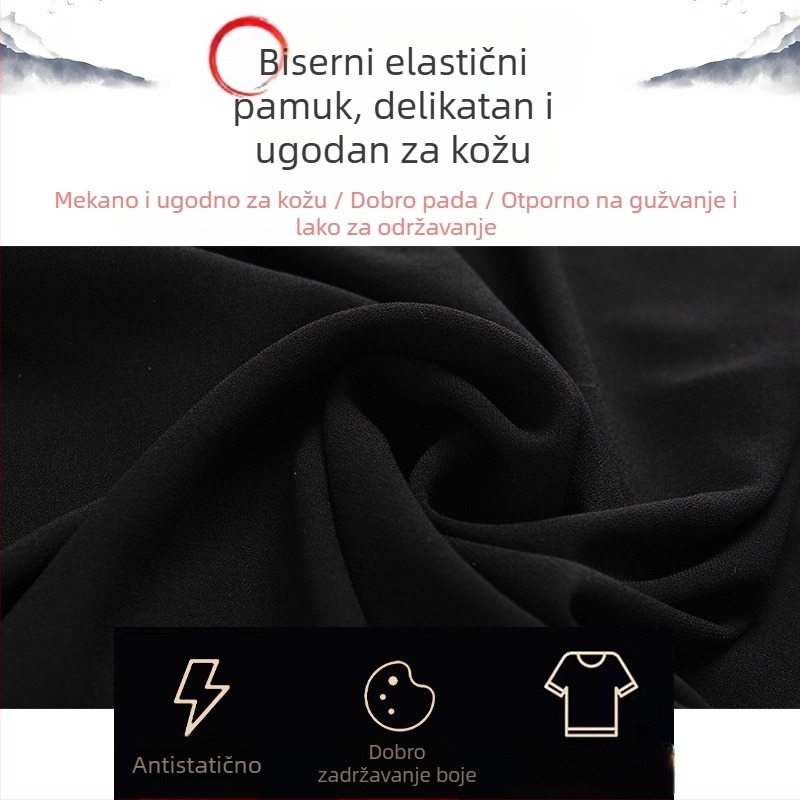 Tai Chi komplet za žene, produžena verzija, Eight-Section Brocade trening odijelo