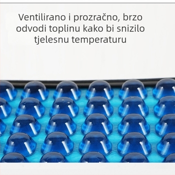 Ljetna silikonska jastučnica za sjedalo za kutiju za ribolov, debela radi sprječavanja boli u stražnjici, ribolovna podloga