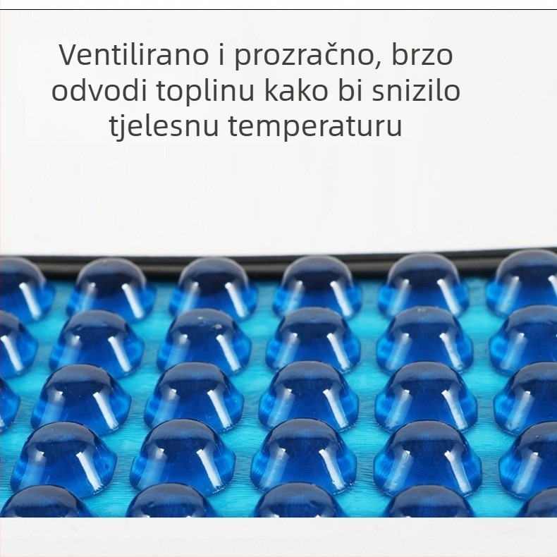 Ljetna silikonska jastučnica za sjedalo za kutiju za ribolov, debela radi sprječavanja boli u stražnjici, ribolovna podloga