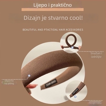 Ženska modna čelenka za kosu s klipom – stilizirani i svestrani dodatak za kosu za pranje lica