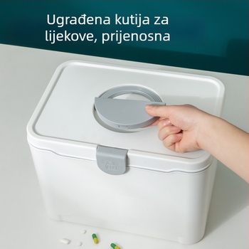 Kućni medicinski komplet velikog kapaciteta i kutija prve pomoći