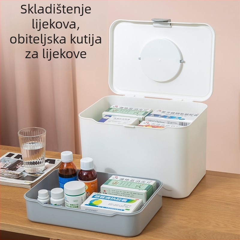 Kućni medicinski komplet velikog kapaciteta i kutija prve pomoći