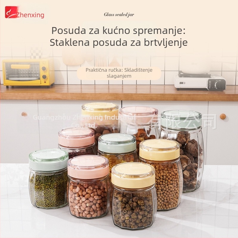 Staklene hermetički zatvorene posude YH5881, YH5882 i YH5883