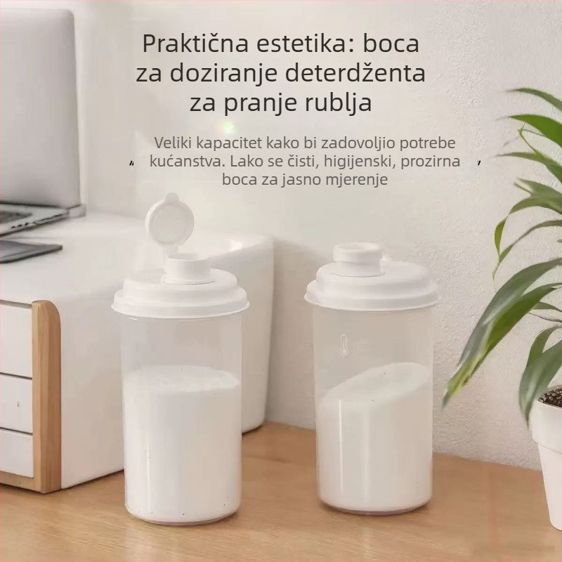 Posuda za dozu tradicionalne kineske medicine, prijenosna šalice i zatvoren spremnik za skladištenje u hladnjaku, graduirana šalica