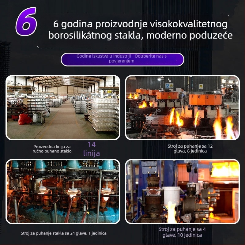 Prilagođena staklena posuda za skladištenje sa zavitnim otvorom od drveta akacije, staklenka za koru mandarine, hermetički zatvorena za čaj i med, visoko borosilikatno staklo