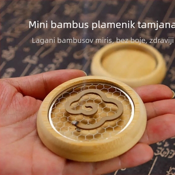 Bočica Agarwood Incense, promjer 47 mm, borosilikatno staklo, hermetičko zatvaranje