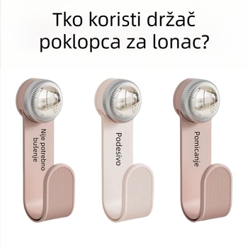 Kremasti okretni zidni kuhinjski organizator s perforiranim dizajnom za poklopce i daste za rezanje