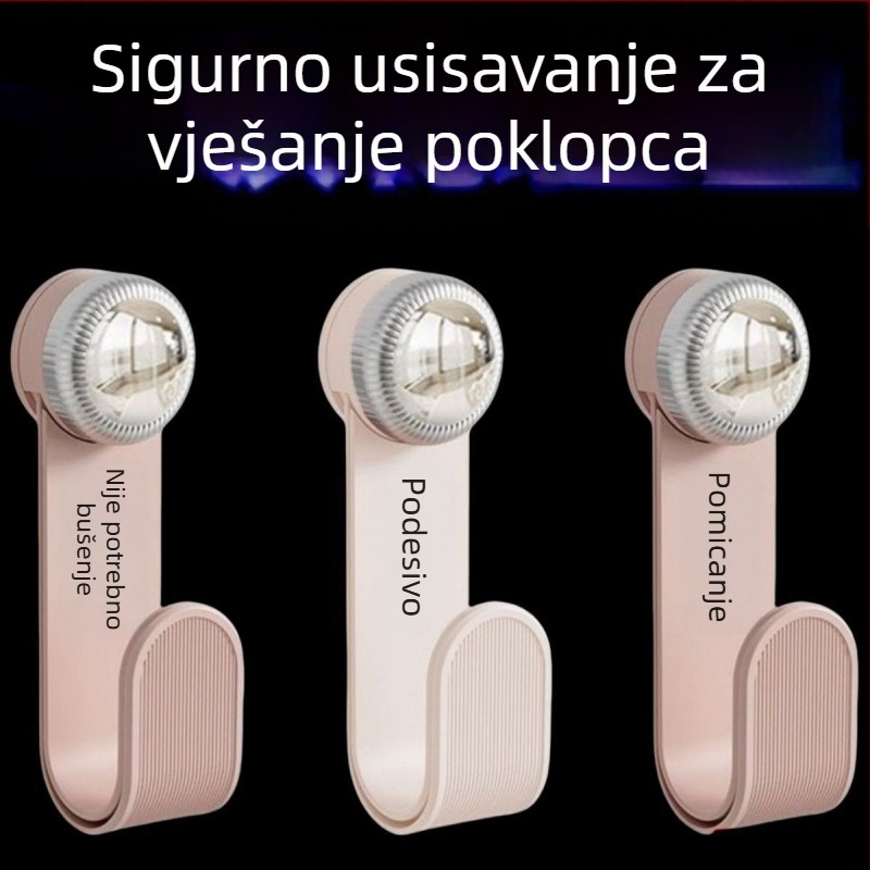 Kremasti okretni zidni kuhinjski organizator s perforiranim dizajnom za poklopce i daste za rezanje