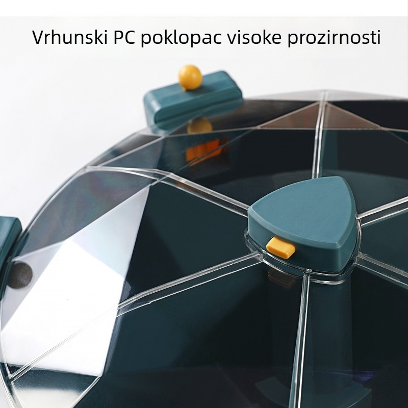 Zidni spremnik za žitarice s zaštitom od vlage i okretivim pregradama
