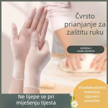 Rukavice od nitrila, jednokratne, prehrambene klase, za pranje posuđa – debele i izdržljive u kuhinji