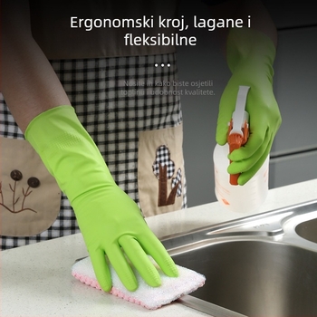 Meiliya Trajne nitril rukavice za pranje posuđa, kuhinjska čistota, jedan par