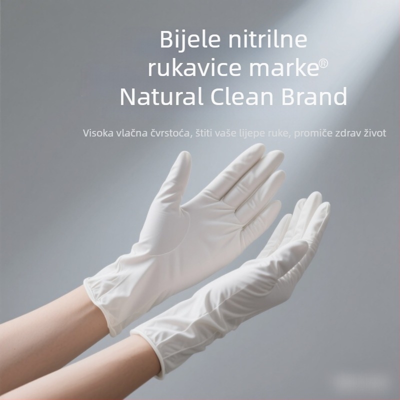 Jednokratne rukavice od latexa za medicinske preglede, stomatologiju, ljepotu, tetoviranje, obradu hrane, pečenje i kućanske poslove