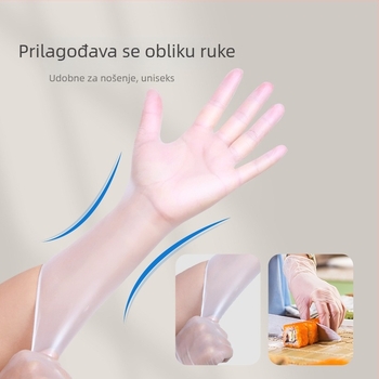 Wei Sheng jednokratne rukavice za kuhinju, prehrambene kvalitete, vodootporne i otporne na ulje, za kuhanje i kućne poslove