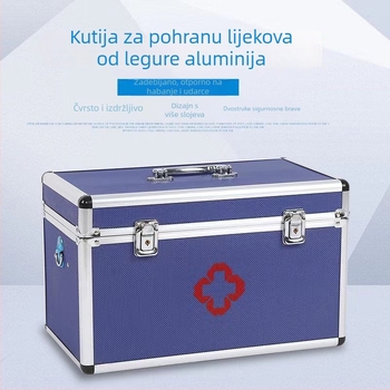 Set prve pomoći i kutija za skladištenje lijekova za kućnu upotrebu
