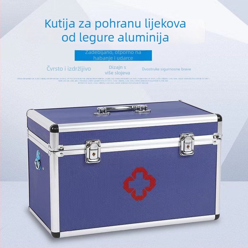 Set prve pomoći i kutija za skladištenje lijekova za kućnu upotrebu