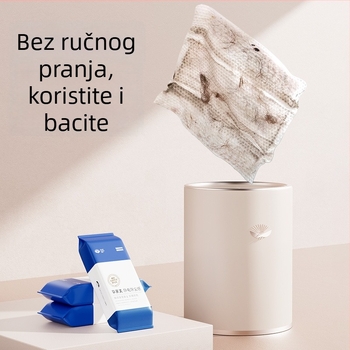Elektrostatični papirnati mop za kućnu upotrebu, jednokratne vlažne maramice, čišćenje zidova bez dodira ruke
