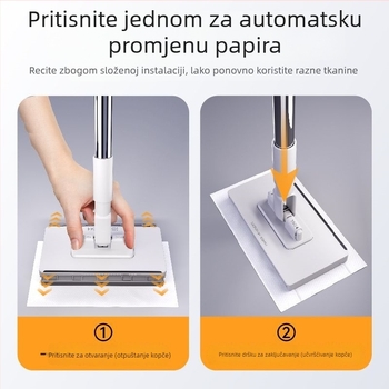 Mini mop s krpom za lice, višekratna upotreba za kućno čišćenje