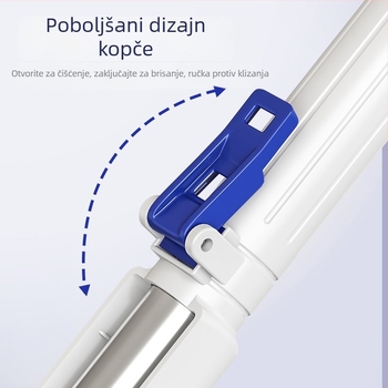 Chenille ravni mop 2025 – bez dodirivanja, suho i mokro čišćenje za kućnu upotrebu