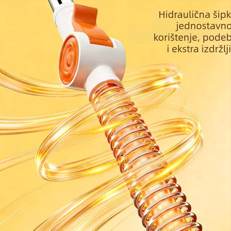 Rotirajući mop za kućnu upotrebu, čišćenje bez dodirivanja rukama, suho i mokro