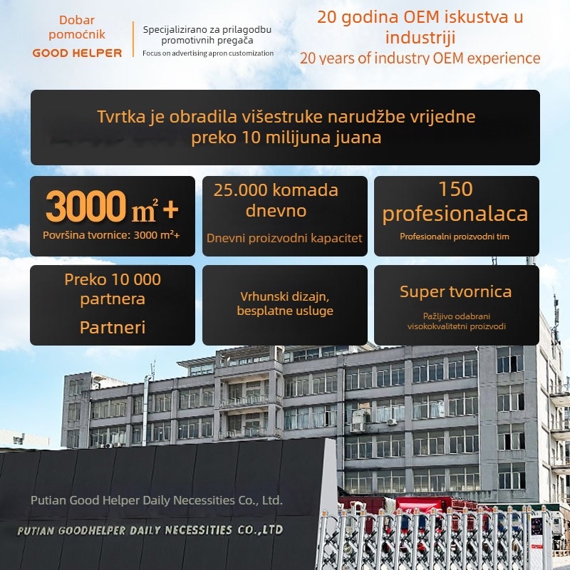 Nova pregača za Noć vještica — zabavan, originalan i kreativan dar za kuhinju i dom, s debelim otiskom