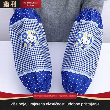 Proširene kuhinjske rukave s motivom zeca, otporne na ulje i prljavštinu, zaštitni rukavi za kućno čišćenje
