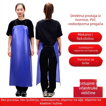 PVC vodootporna i otporna na ulje prgača za kućnu kuhinju
