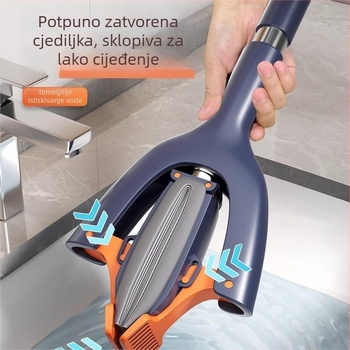 Good Helper Mini stolni mop – zamjena krpe, čišćenje bez ruku, apsorpcijski alat