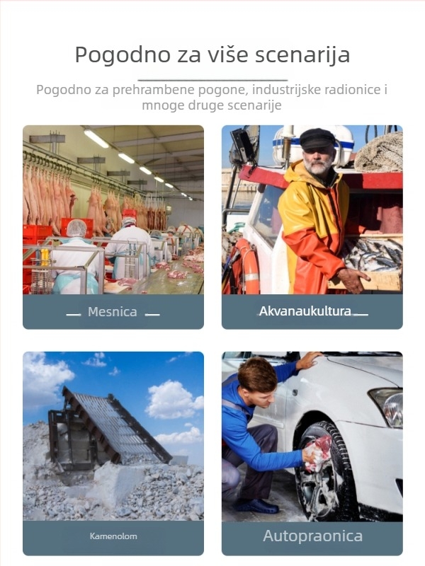 Debeli kožni fartuh za kuhinju, otporan na ulje i vodu, izdržljiv za prodavače mesa i ribe