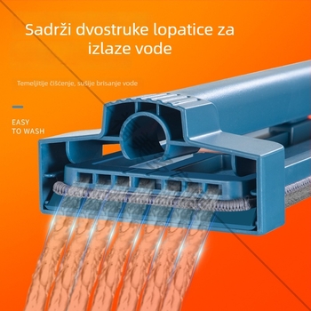 Formus 42 cm plošni mop, mokro i suho čišćenje, apsorbirajući za kućnu upotrebu
