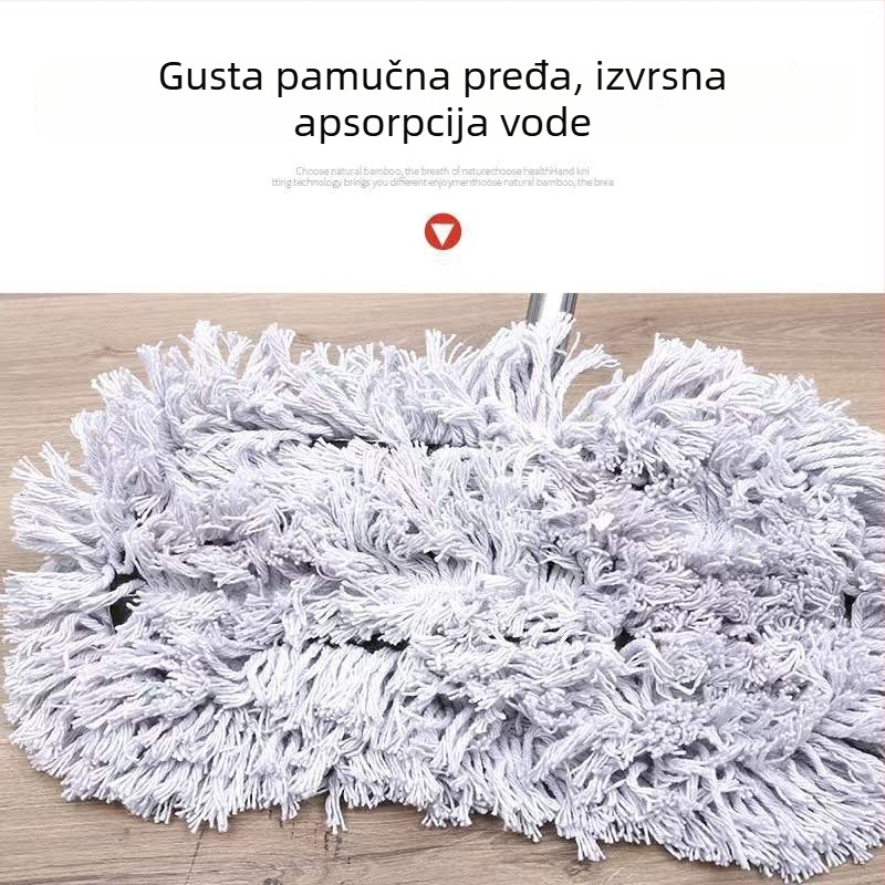 Ploški mop s pamukom, velika veličina