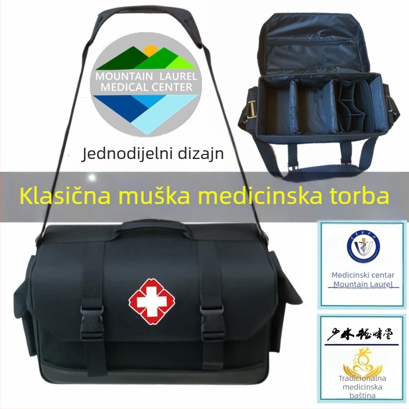 Prilagodljivi liječnički prijenosni kovčeg za odrasle – velik kapacitet