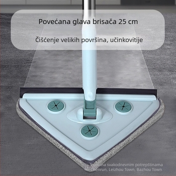 Trokutasti mali mop za prašinu – čišćenje zidova, stropova i stakla