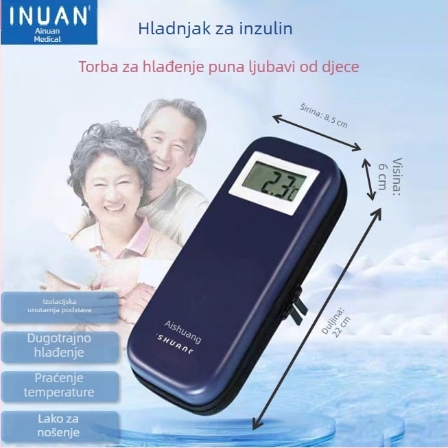 Prijenosna torba za inzulin s termoizolacijom
