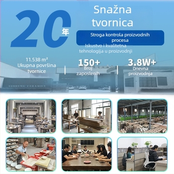 Keramički posuda za ulje u nordijskom stilu s glazurom peći, nepropusna boca za ocat i začine za kućnu kuhinju