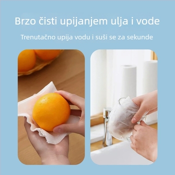 KIMHOME Jednokratna krpa za kuhinju – mokra i suha, viseća krpa za pranje suđa