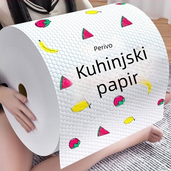 Jednokratna kuhinjska krpa za mokro i suho čišćenje, upija vodu, bez masnoće