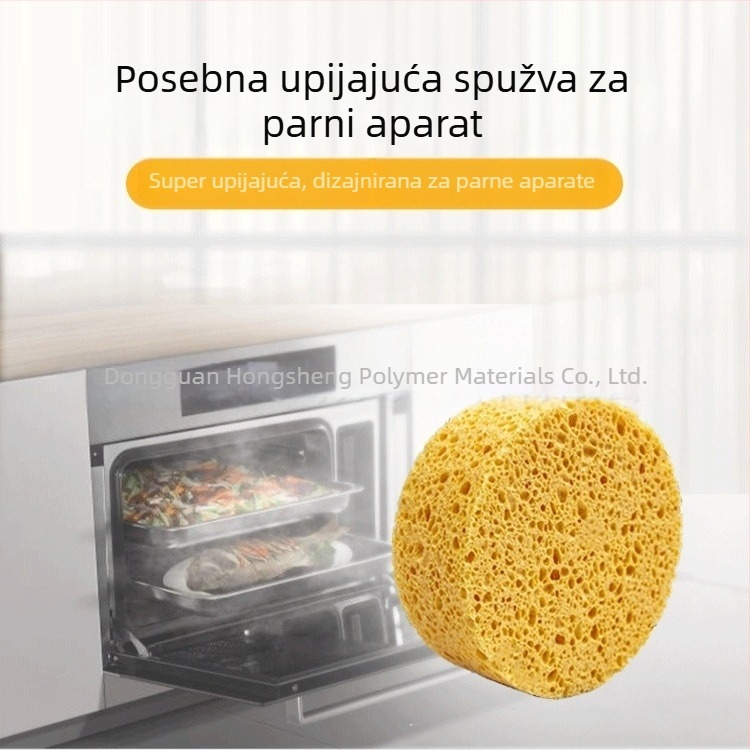 Veliki set za čišćenje za parni lonac i mikrovalnu – apsorbirajuća lopta, apsorbirajuća tkanina od pamuka, odvajač kalcijuma od drvene pulpe, krpa za čišćenje mikrovalne
