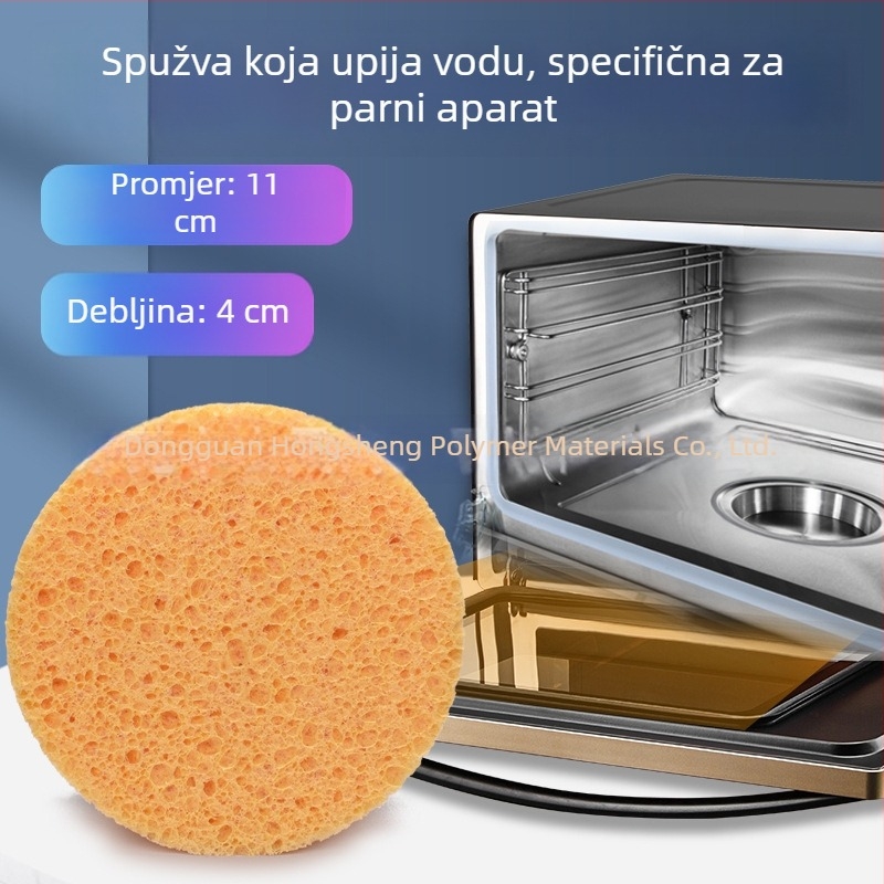Veliki set za čišćenje za parni lonac i mikrovalnu – apsorbirajuća lopta, apsorbirajuća tkanina od pamuka, odvajač kalcijuma od drvene pulpe, krpa za čišćenje mikrovalne