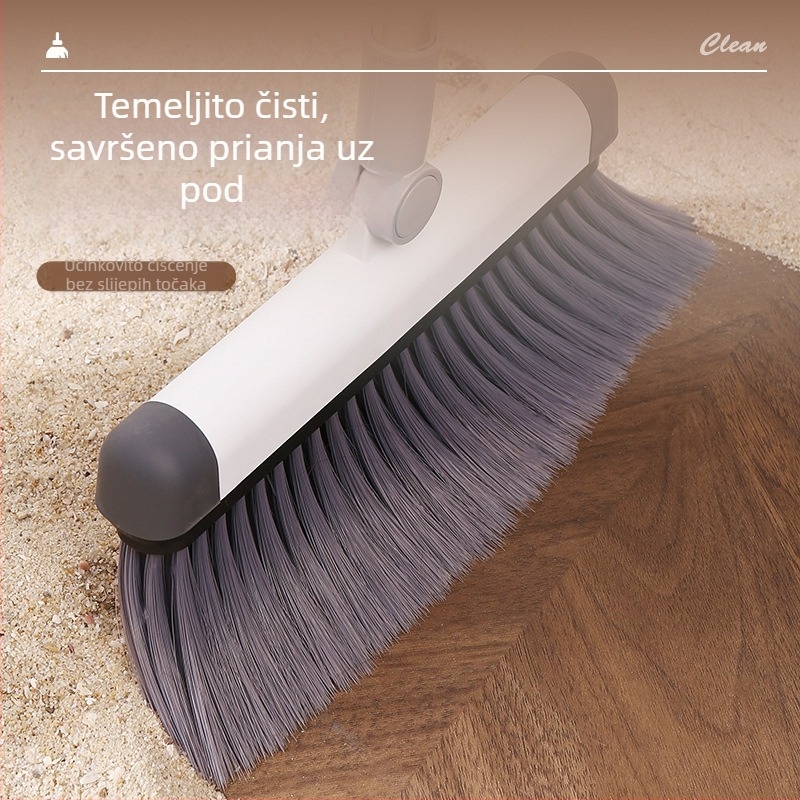 Sklopivi kućni set metle i lopatice za prašinu